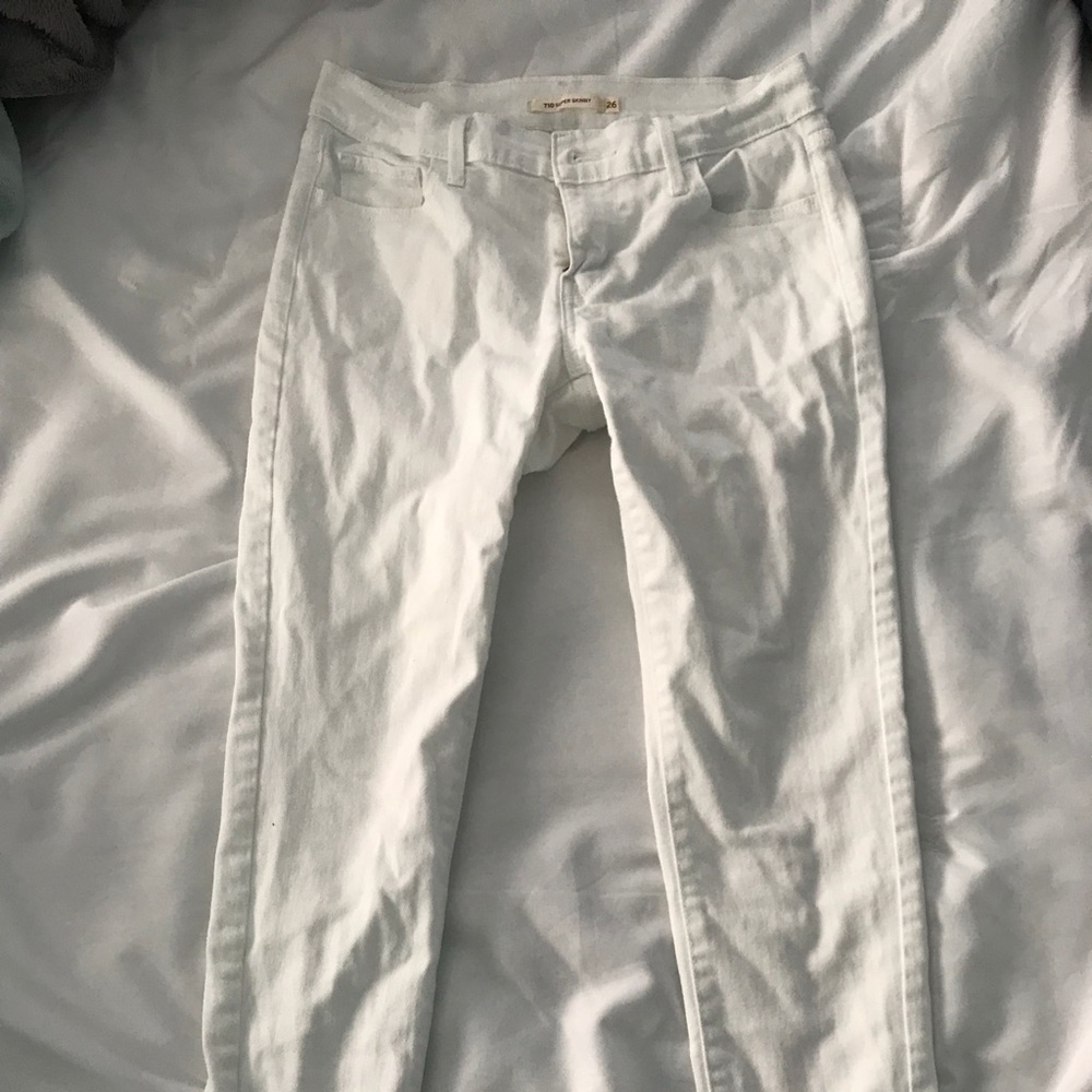 White jeans